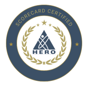 Scorecard Certified HERO Badge